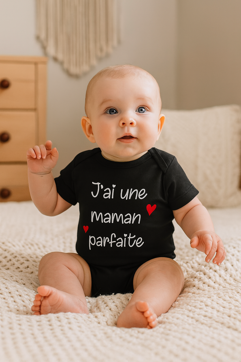 Body BĂ©bĂ© J'ai une Maman Parfaite Photo Cadeau FĂȘte des MĂšresâą