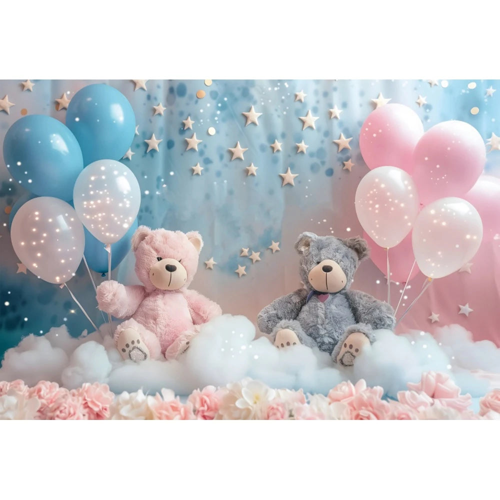 Toile de Fond âTendres Nuages dâAmourâ