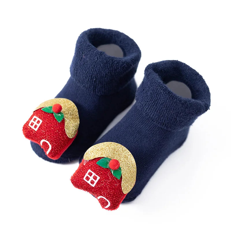 Chaussons de Noël “Petite Maison Magique”