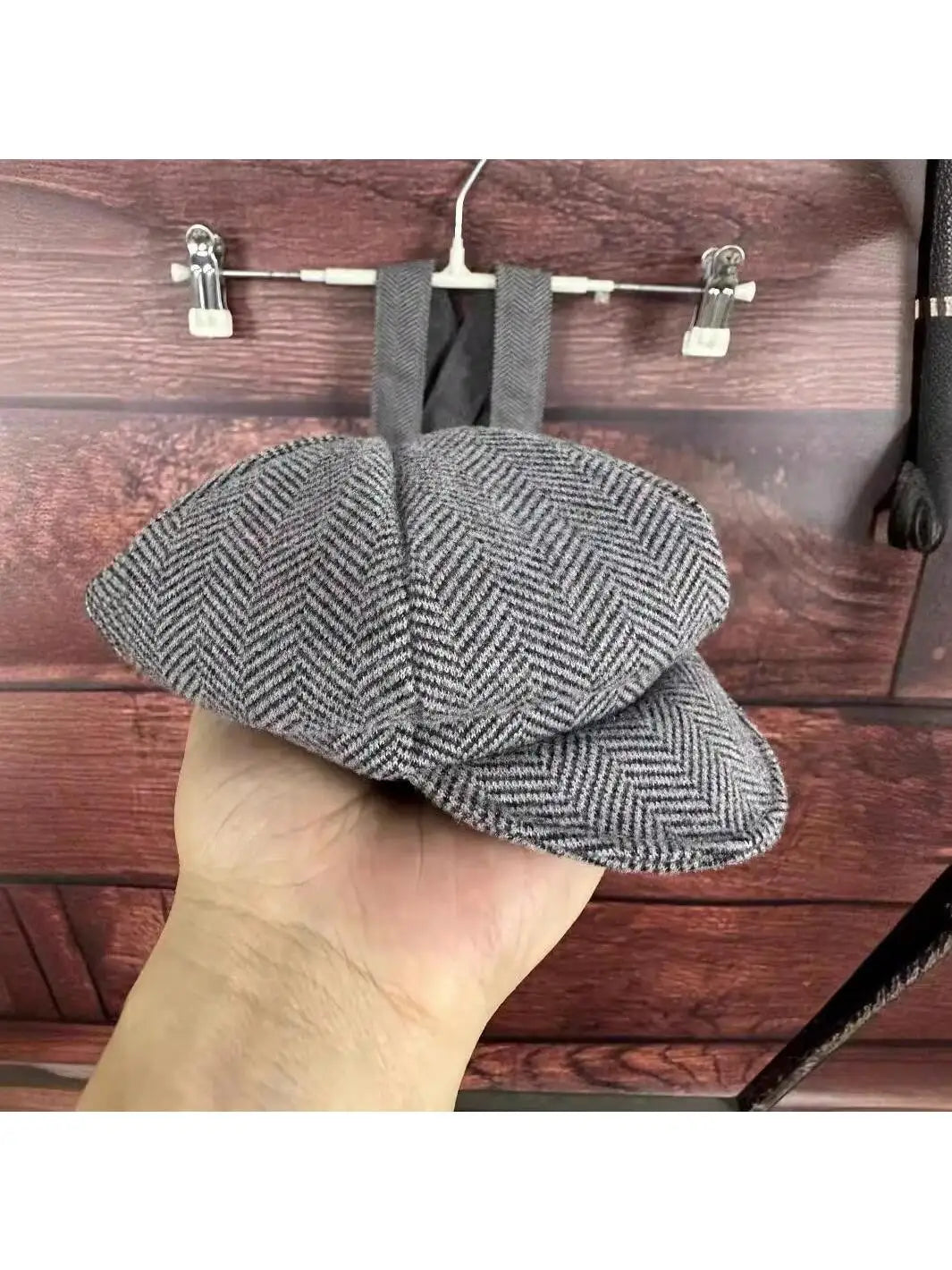 Ensemble Gris (Romper + BĂ©ret) â Look Chic Studio BĂ©bĂ©âą