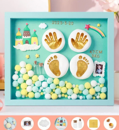 Kit Empreintes Magiques Bébé : Mon Trésor Pour Toujours™