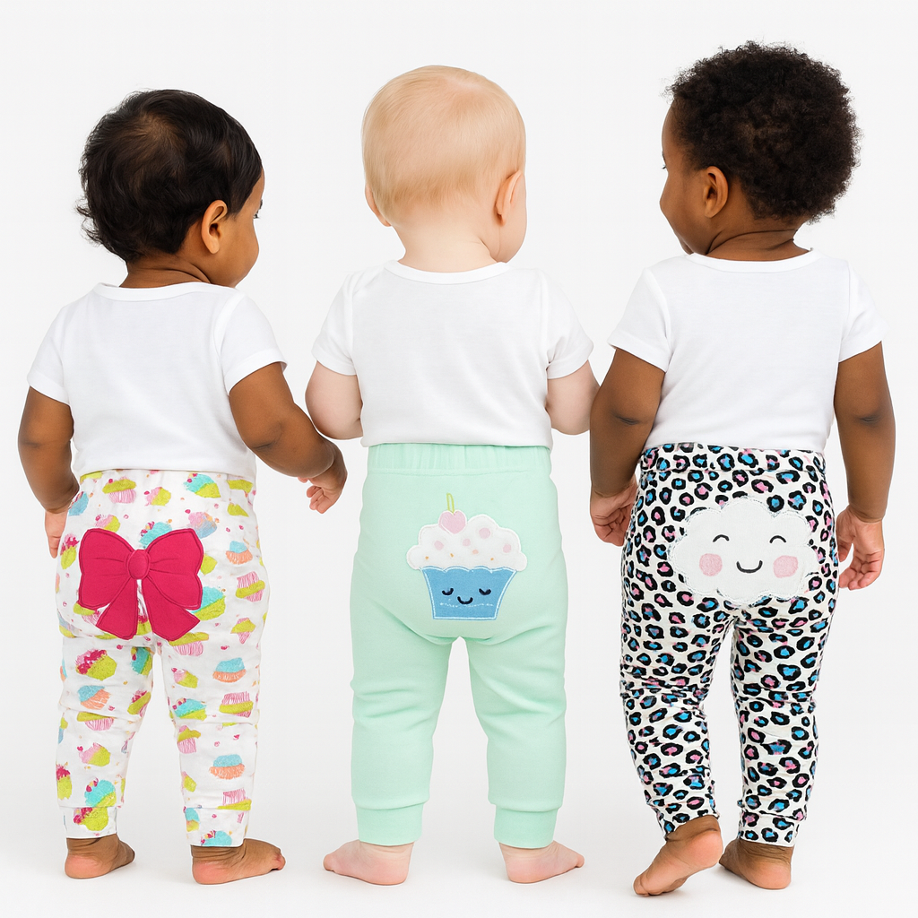 Leggings Cupcakes, Léopard, Nuage
