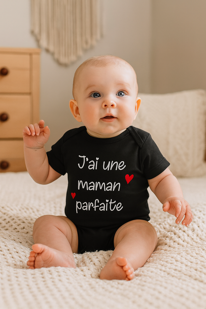 Body Bébé J'ai une Maman Parfaite Photo Cadeau Fête des Mères™