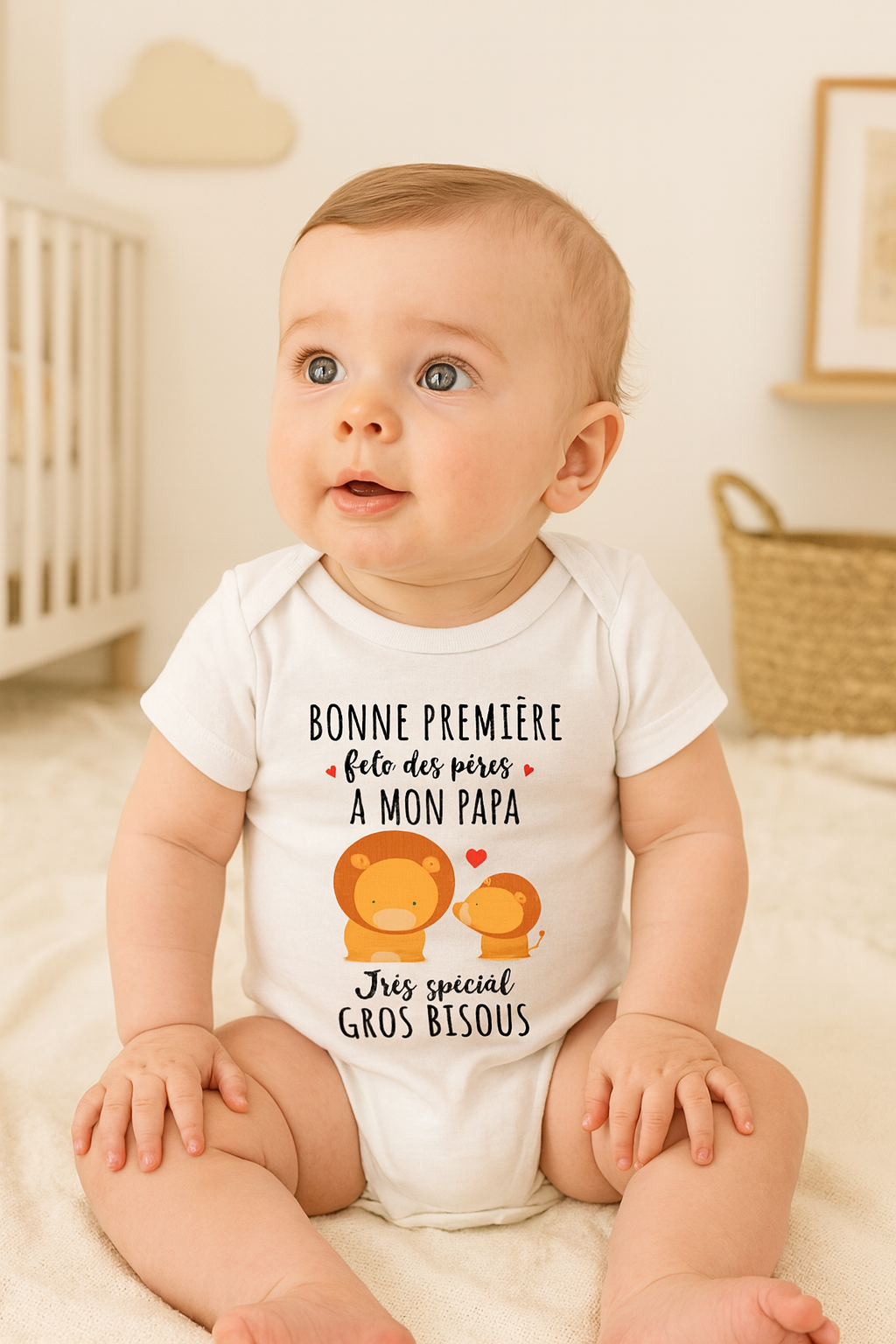 Body Bébé 1ère Fête des Pères