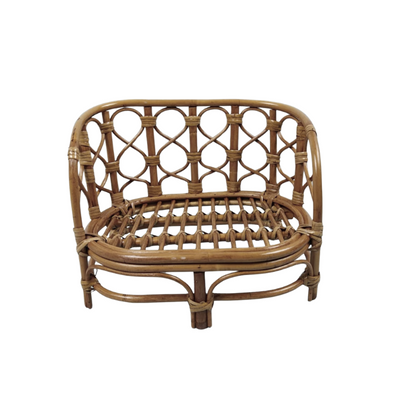 Panier Rotin Marron Vintage – Douceur Rétro Nouveau-Né™