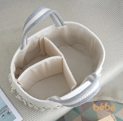 Panier organisateur à couches -Gris