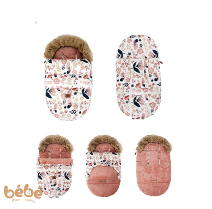 Chancelière Universelle Bébé Hiver - Floral