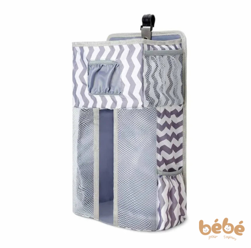 Organisateur de Couches Suspendu Bébé – Rangement Pratique & Élégant