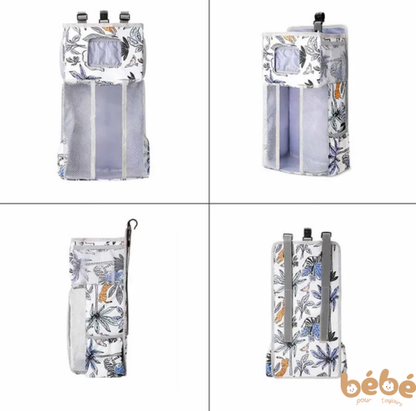 Organisateur de Couches Suspendu Bébé – Rangement Pratique & Élégant
