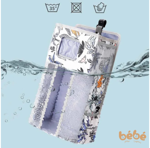 Organisateur de Couches Suspendu Bébé – Rangement Pratique & Élégant