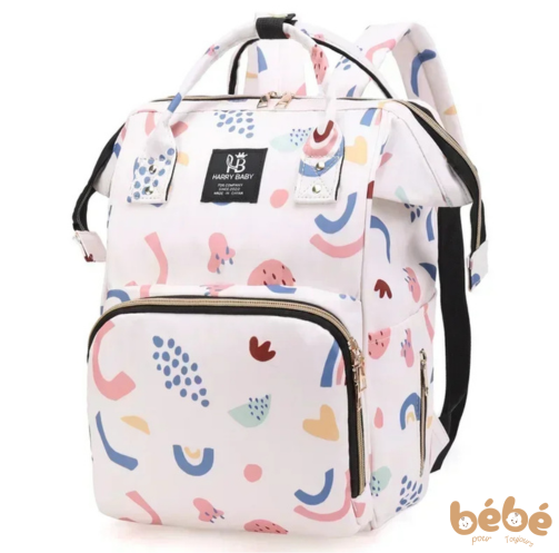 Sac à Langer Sac à Dos Imperméable – Motif doux et coloré