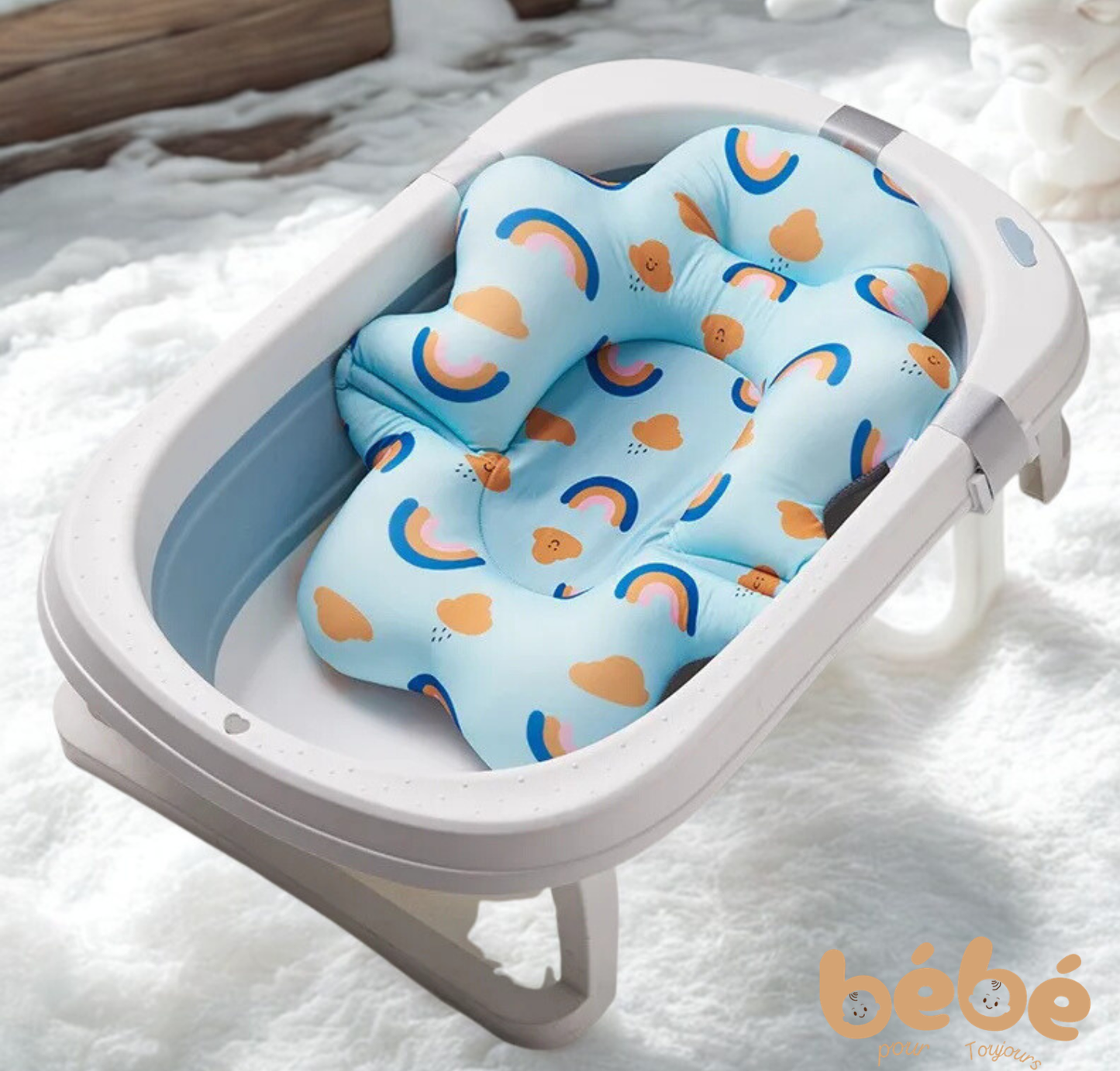 Coussin de Bain  Sécurisé et Antidérapant