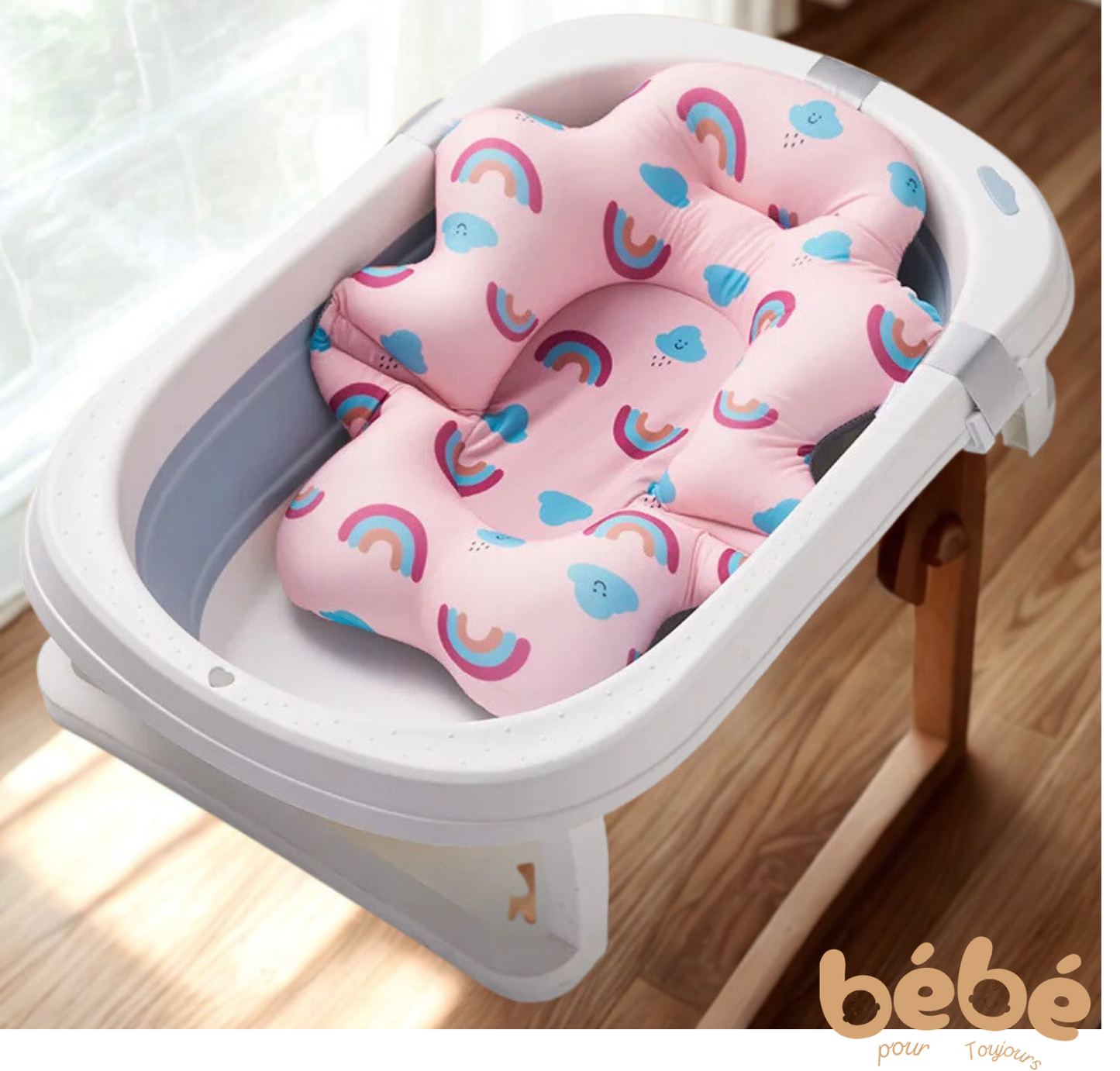 Coussin de Bain  Sécurisé et Antidérapant