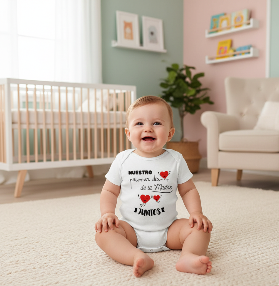 Ensemble Assorti Maman et Bébé 1er Fête des Mères