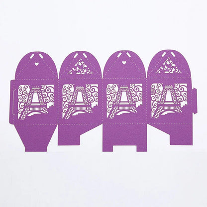 Boîtes Cadeaux Tour Eiffel Photo Anniversaire Fête Bébé