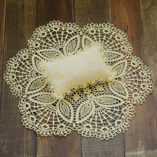 Set Macramé Bohème Jaune – Décor Studio Bébé™