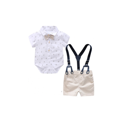 Ensemble Bébé Garçon Gentleman Coton Photo