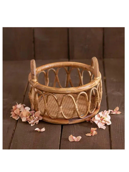 Panier Rotin “Souvenir d’Antan” – Décor Nostalgie™