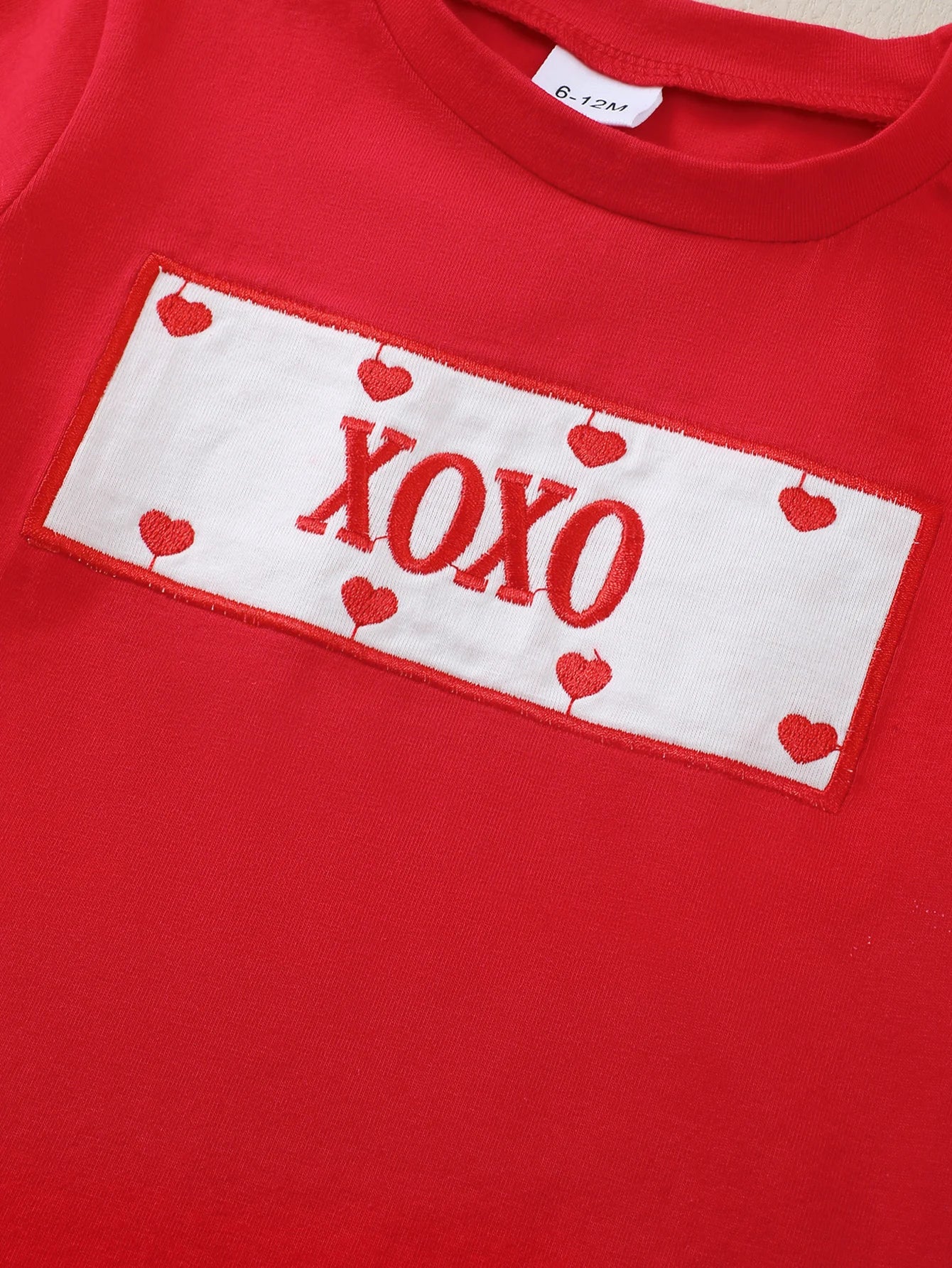 Ensemble bébé & enfant « XOXO » – Spécial Saint-Valentin | Adorable