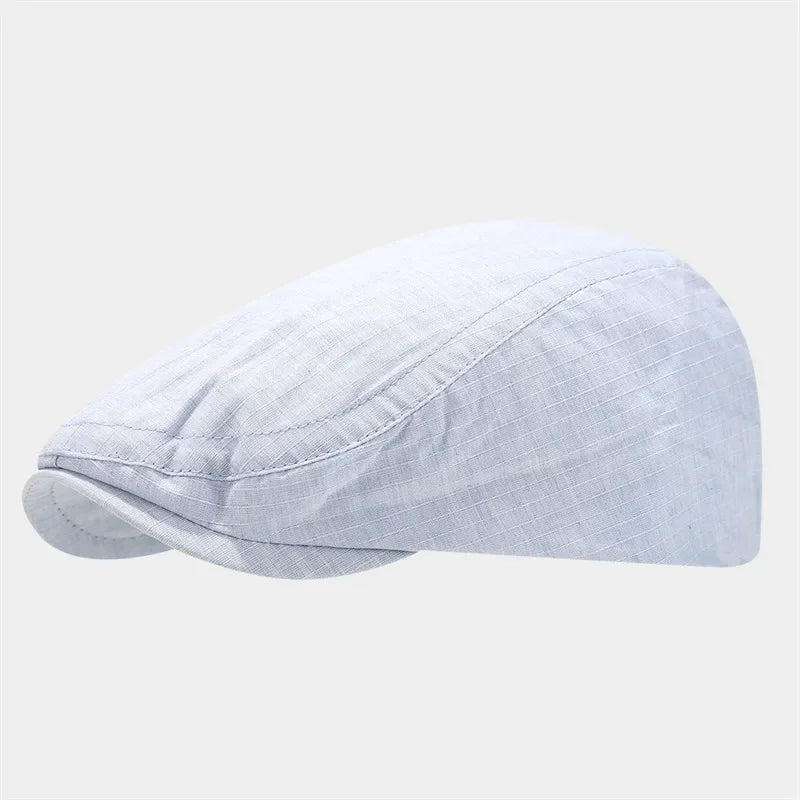 Casquette Plate Unisexe en Coton – Style Peintre Intemporel