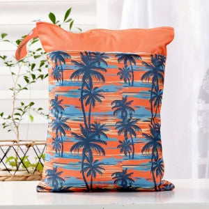 Sac à Couches Imperméable Bébé – Pochette Lavable Zippée pour Poussette et Voyage