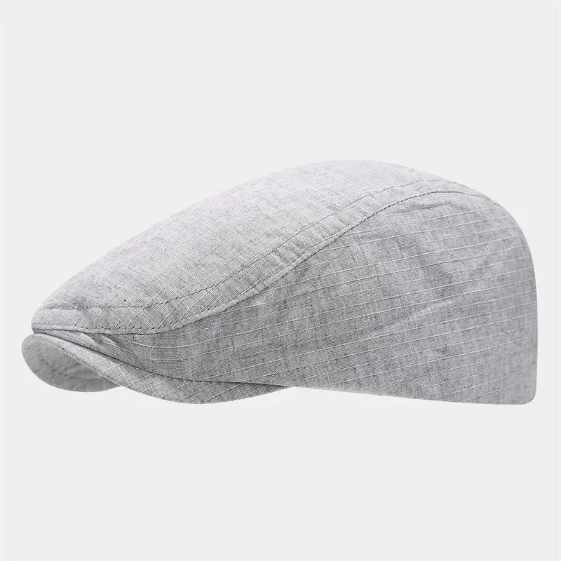 Casquette Plate Unisexe en Coton – Style Peintre Intemporel
