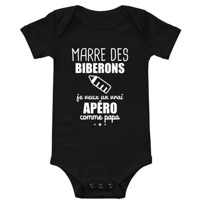 Body humour bébé – Marre des biberons