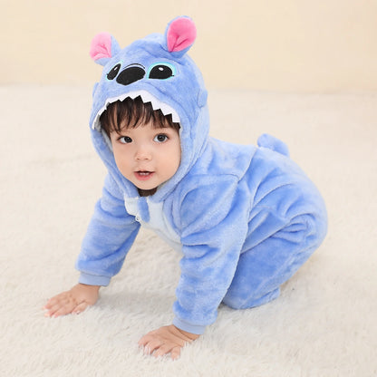 Combinaison Kigurumi Bébé – Modèle Stitch 🐾