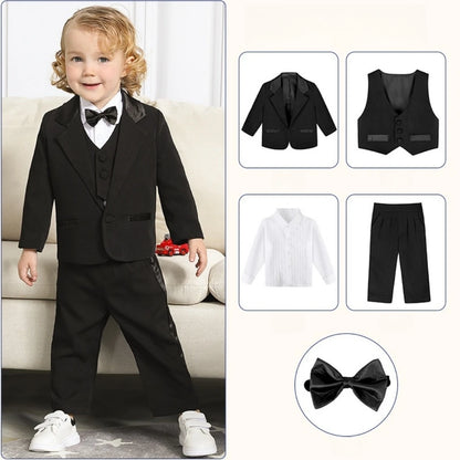 Ensemble Cérémonie Petit Prince – Costume Bébé Baptême & Mariage