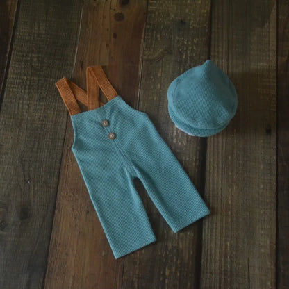 Ensemble Bébé Garçon Bleu – Outfit Classique Shooting™