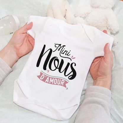 Body Bébé Mini Nous D'Amour Photo Naissance™