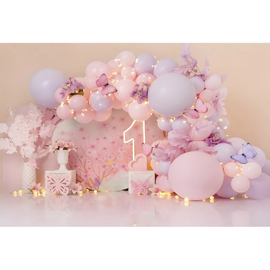 Toile de fond "Cake Smash"  – Fond Anniversaire 1 An™