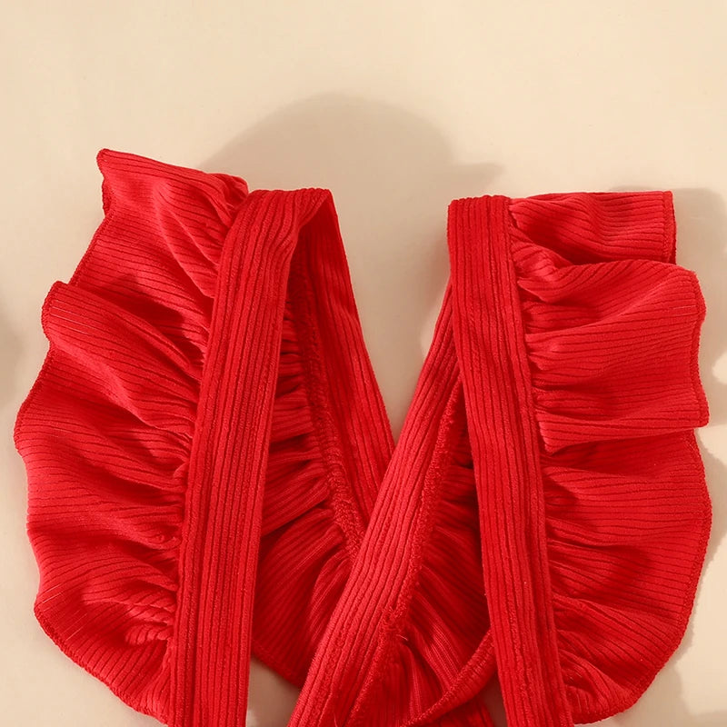 Ensemble bébé fille Saint-Valentin – Cœurs & douceur (3 pièces) | Adorable