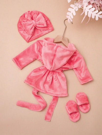 Ensemble Photo Bébé Fille Spa - 4 pièces (Nouveau-né) | Adorable