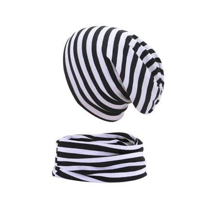 Ensemble Bonnet & Tour de Cou Bébé StreetSoft - Style et Douceur | Coton+