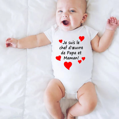 Barboteuse Bébé Chef d'Œuvre Photo Parents Cadeau™