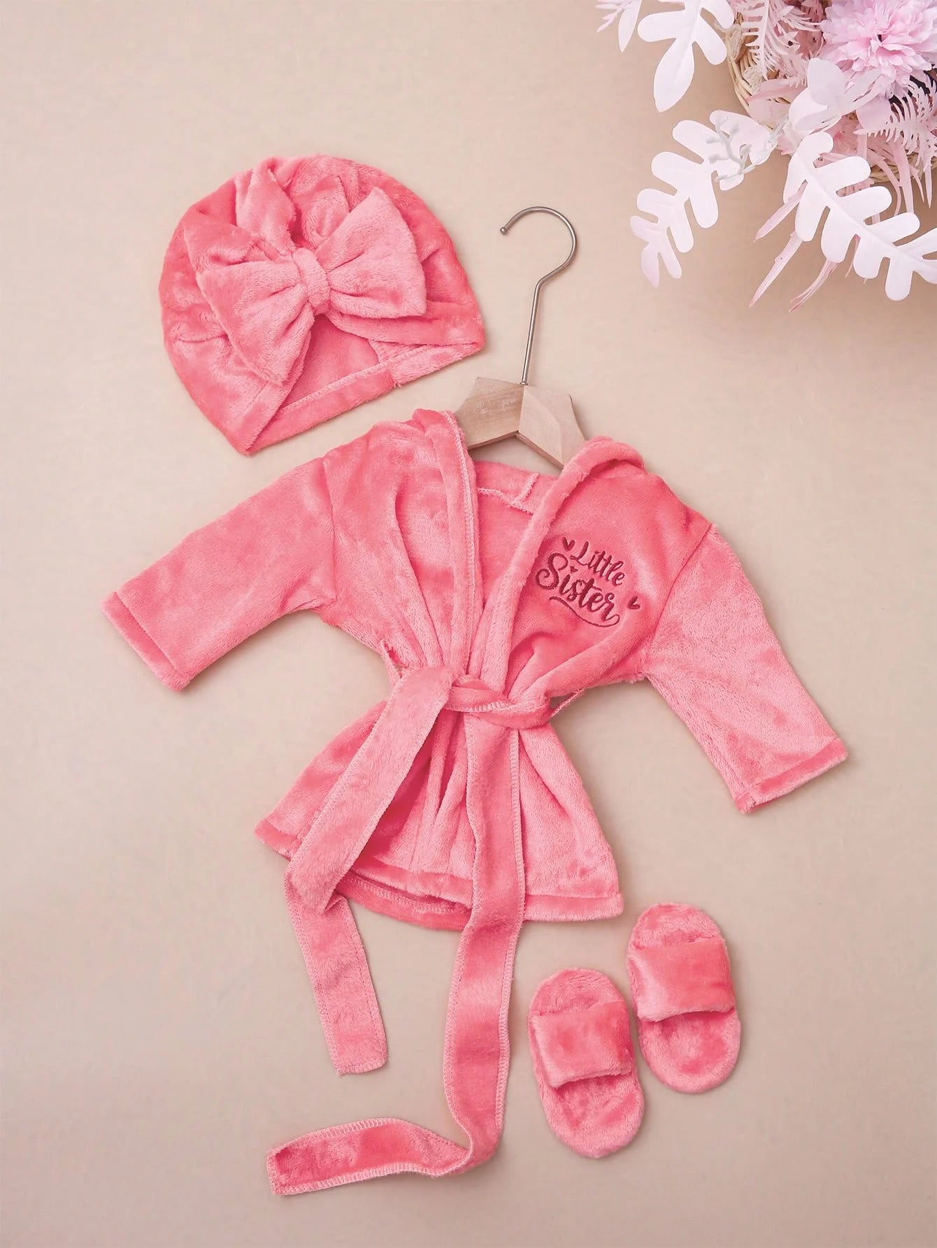 Ensemble Photo Bébé Fille Spa - 4 pièces (Nouveau-né) | Adorable