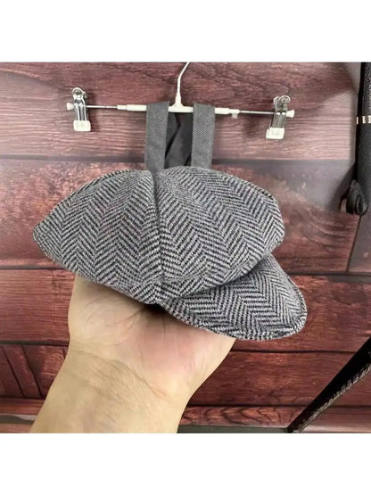 Ensemble Gris (Romper + Béret) – Look Chic Studio Bébé™