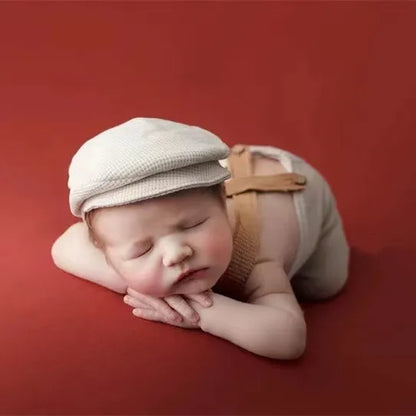 Ensemble Bébé Garçon Blanc – Kit Photo Classique™