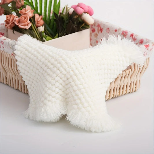 Couverture Câline Blanc Ivoire – Plaid Douceur Bébé™