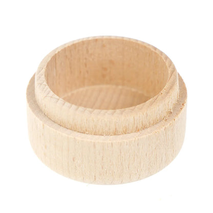 Boîte Cordon Ombilical Bois Naturel Photo Naissance