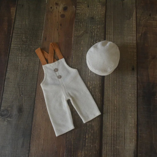 Ensemble Bébé Garçon Blanc – Kit Photo Classique™