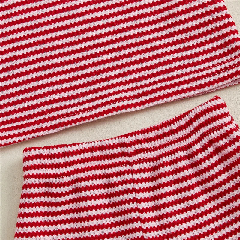 Pyjama de Noël Bébé « Bisous du Père Noël » | Ensemble 2 pièces | Cozy