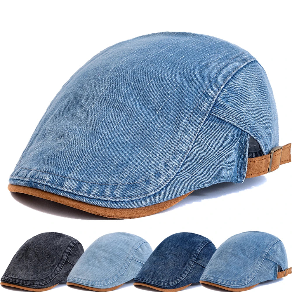 Casquette Unisexe Style Denim - Élégance Décontractée | Respirant