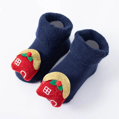 Chaussons de Noël “Petite Maison Magique”