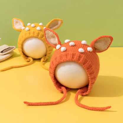Bonnet Hiver Tricoté "Petites Oreilles Douces" – Chapeau Chaud Bébé | Cocooning