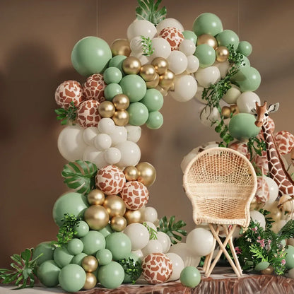 Kit Arche Guirlande Ballons Safari Jungle