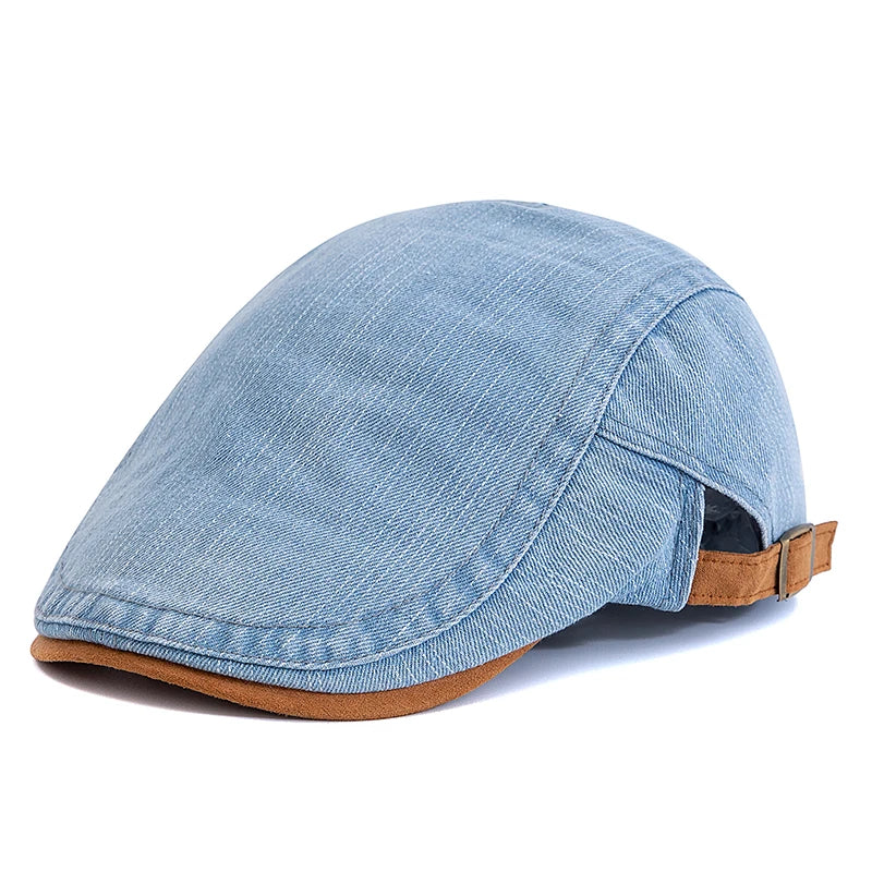 Casquette Unisexe Style Denim - Élégance Décontractée | Respirant