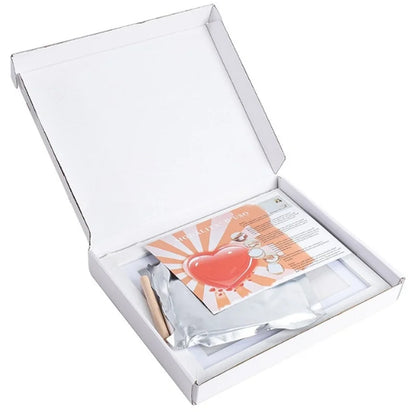Kit Empreinte Bébé DIY Cadre Blanc – Souvenir & Prop Studio™