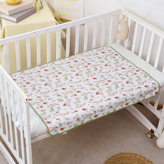 Matelas Protecteur Imperméable - Douce Forêt Enchantée